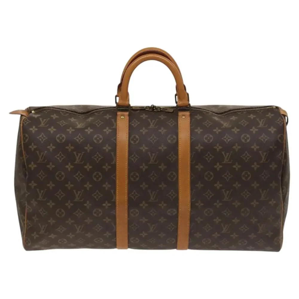 LOUIS VUITTON Monogram Keepall 55 Boston Bag M41424 - Picture 2 of 16